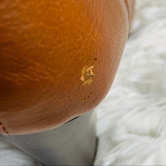 Steve Madden Zelouss Brown Faux Leather Ankle Boot - Picture 6 of 12